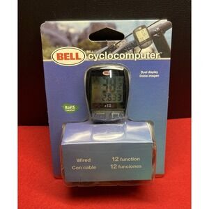 New Bell Cyclocomputer 12 Function Bike Odometer Computer Sealed